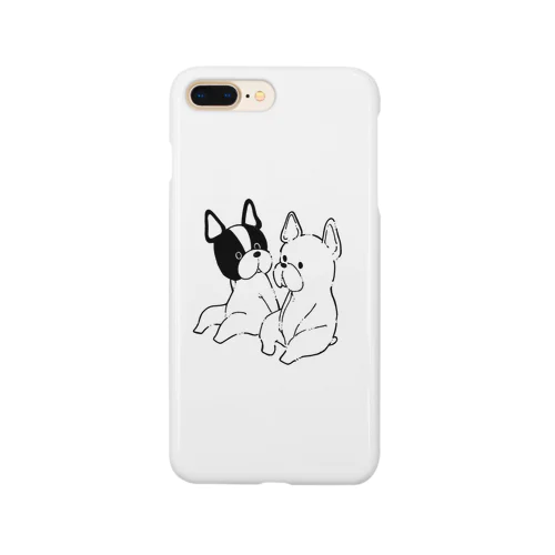 シンプルフレンチブルドッグ Smartphone Case