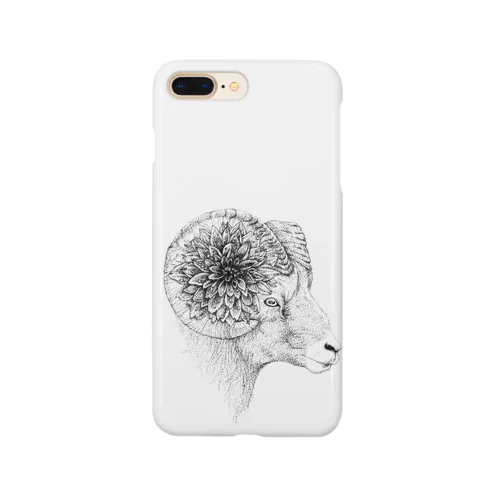 点描　羊に華 Smartphone Case