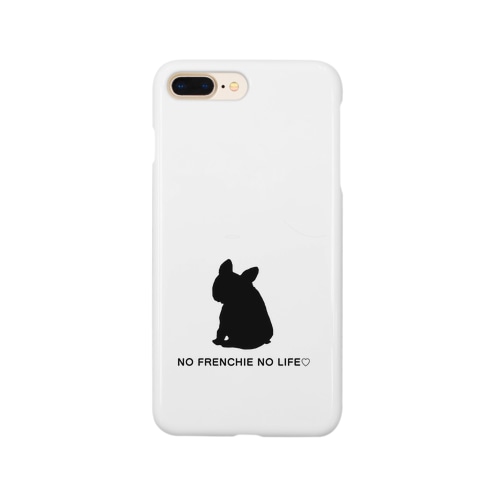 NO FRENCHIE NO LIFE♡モノクロ Smartphone Case