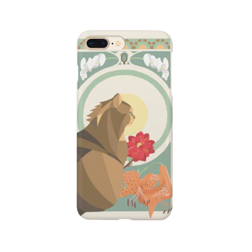 ねこと花 Smartphone Case