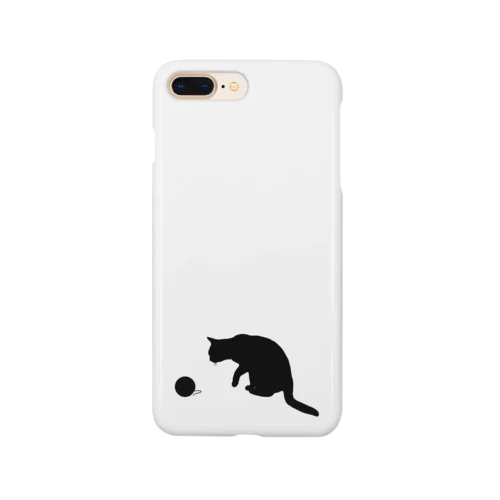 毛玉と遊ぶ猫 Smartphone Case