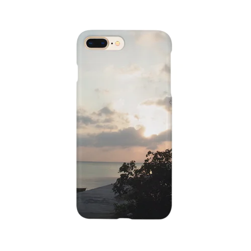 グラフィックシリーズ(Sun Set) Smartphone Case