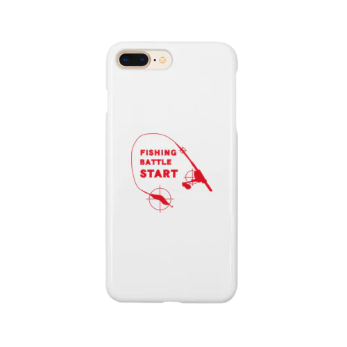 釣り師　釣り人　釣り開始 Smartphone Case