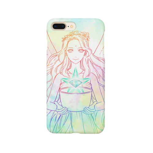 幸せを運ぶ天使 Angel brings happiness Smartphone Case