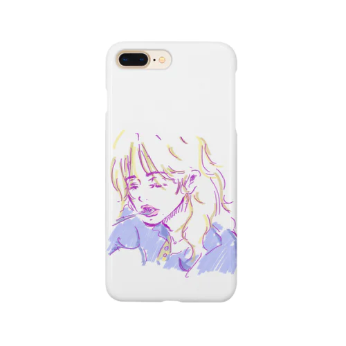 eating girl Smartphone Case