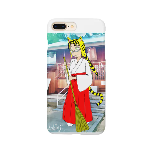 【2022年】干支巫女・出雲寅美 Smartphone Case