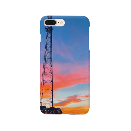 田舎の夕景 Smartphone Case