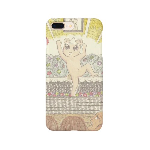 くまちゃんお葬式インカラー Smartphone Case