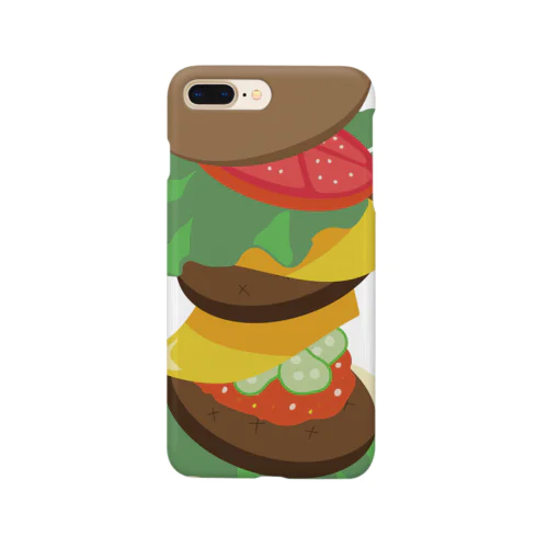 ダブルチーズバーガー Smartphone Case