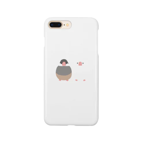 仲良し文鳥さんシリーズ Smartphone Case