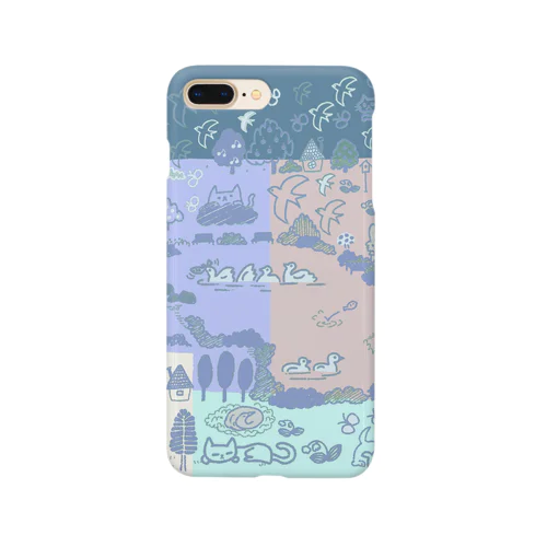 森の仲間たち　パステル系 Smartphone Case