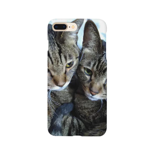 キジトラ猫の仲良し姉妹 Smartphone Case