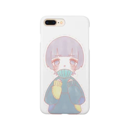 寒そうな女の子 Smartphone Case