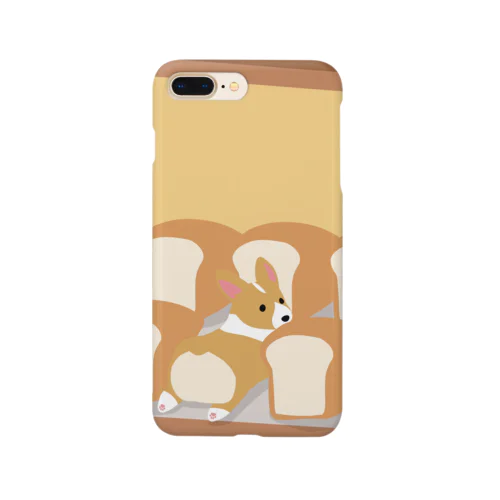 コーギー×食パン Smartphone Case