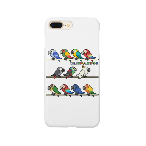 COLORFUL BIRDS スマホケース