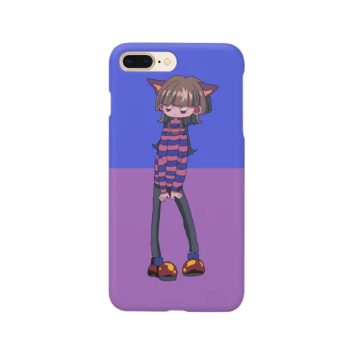 ジトメウルフちゃん(grape) Smartphone Case