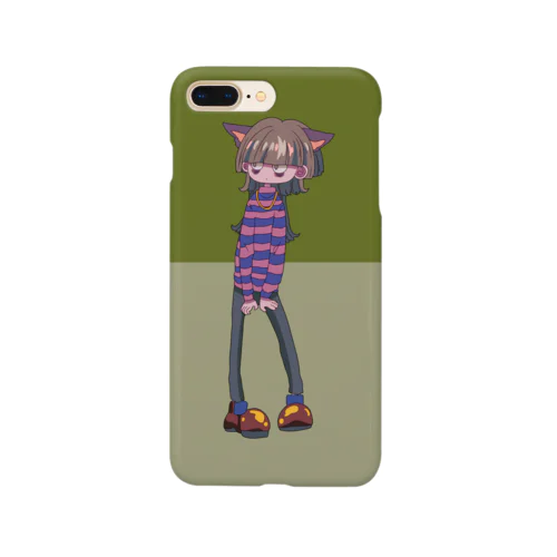 ジトメウルフちゃん(greentea) Smartphone Case