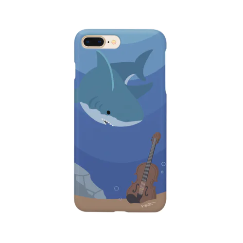 サメ×ヴァイオリン Smartphone Case