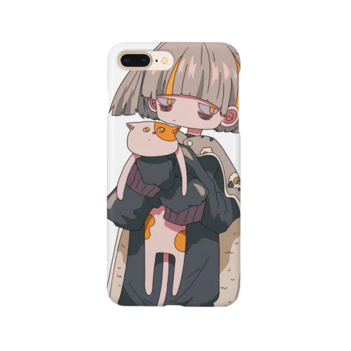 ヒツジマントのスマホケース Smartphone Case