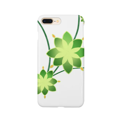 緑色のお花 Smartphone Case