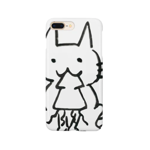 スルメイカとねこ。 Smartphone Case