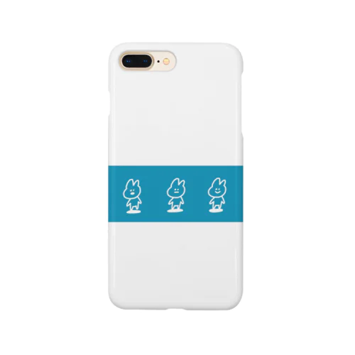 さんびきうさぎ あお Smartphone Case