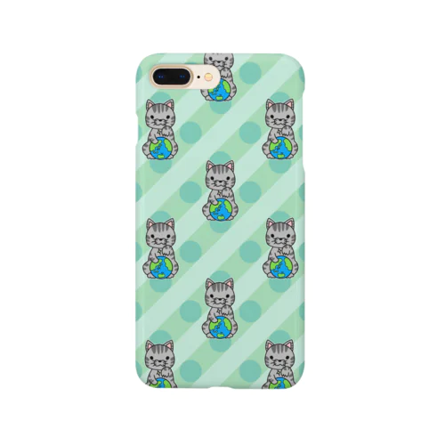 脅してくるにゃんこ Smartphone Case