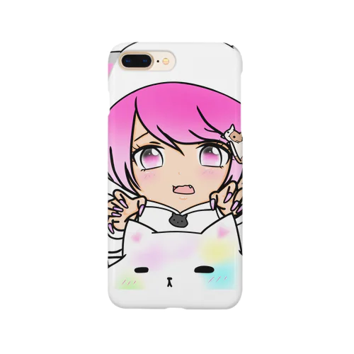 猫フード女の子 Smartphone Case