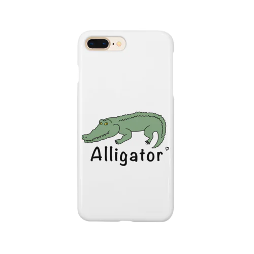 顎の力が弱めのアリゲーター。 Smartphone Case