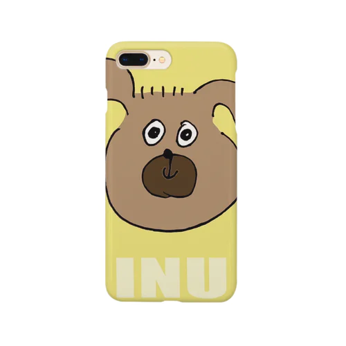 inu yellow スマホケース