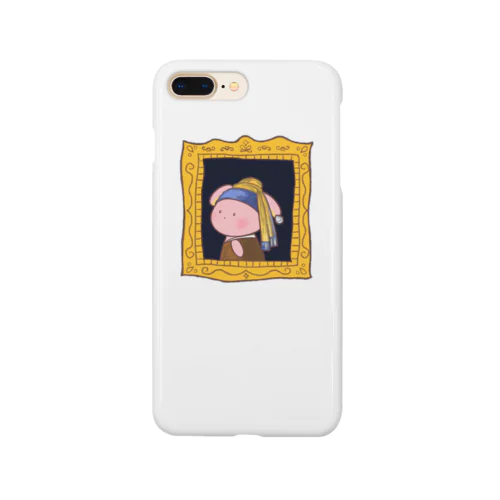 真珠の耳飾りの少女　ぴょんちゃん Smartphone Case