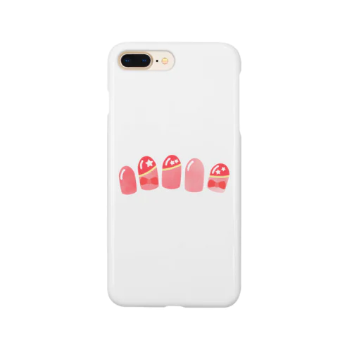 ピンクのマニキュア Smartphone Case