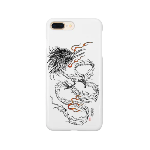 白うねり Smartphone Case