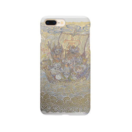 猫　七福神 Smartphone Case