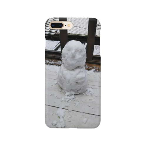 園田のリアルオカン渾身の雪だるまシリーズ Smartphone Case