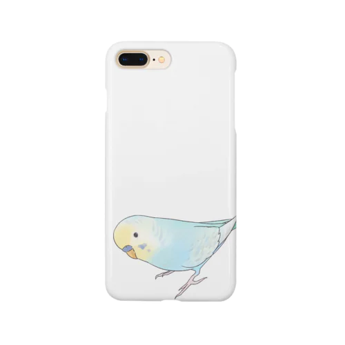 レインボーなセキセイインコちゃん【まめるりはことり】 Smartphone Case