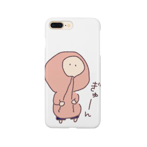 フードの紐ぎゅーん太郎 Smartphone Case