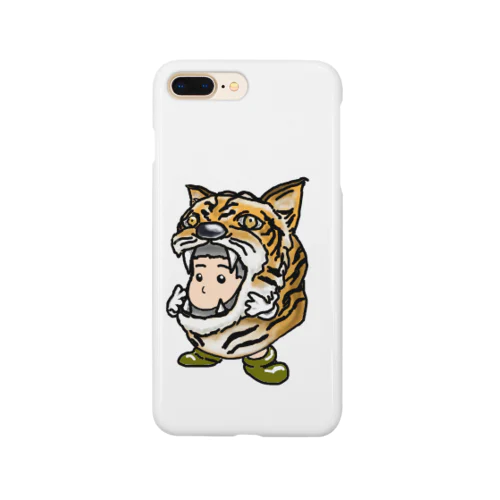 被り小人シリーズ（タイガー） Smartphone Case