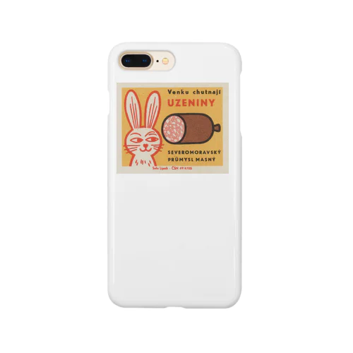 チェコ　ウサギとソーセージ Smartphone Case