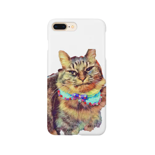 猫の月見ちゃん Smartphone Case