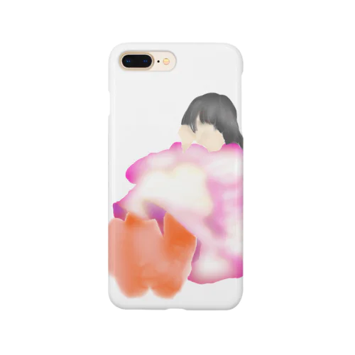 休日のわたし ピンクver. Smartphone Case