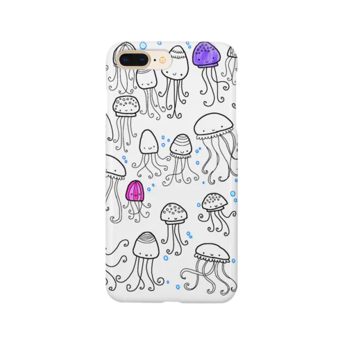 クラゲのスマホケース Smartphone Case