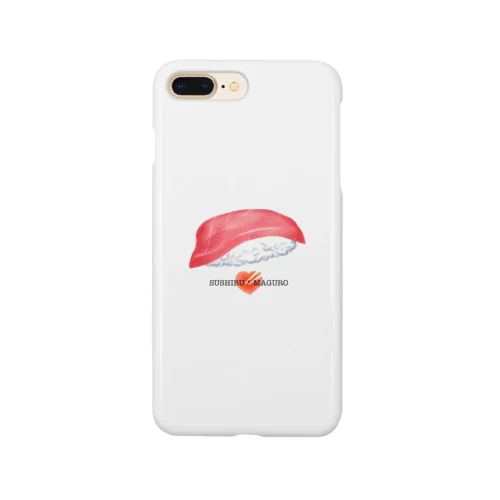 寿司部　I LOVEまぐろ Smartphone Case