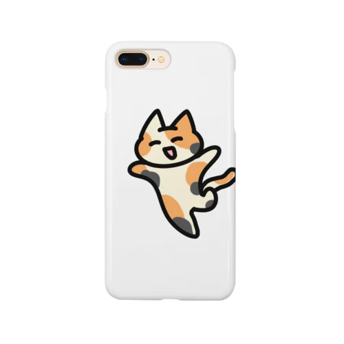 ご機嫌な三毛猫 Smartphone Case