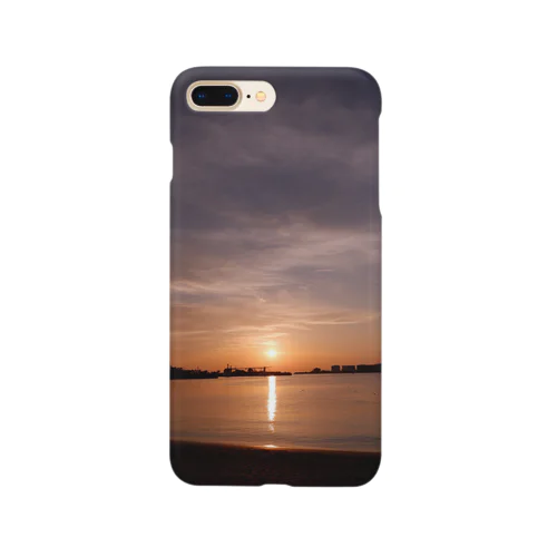 癒しの夕陽 Smartphone Case