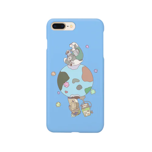 シロクマとペンギン Smartphone Case