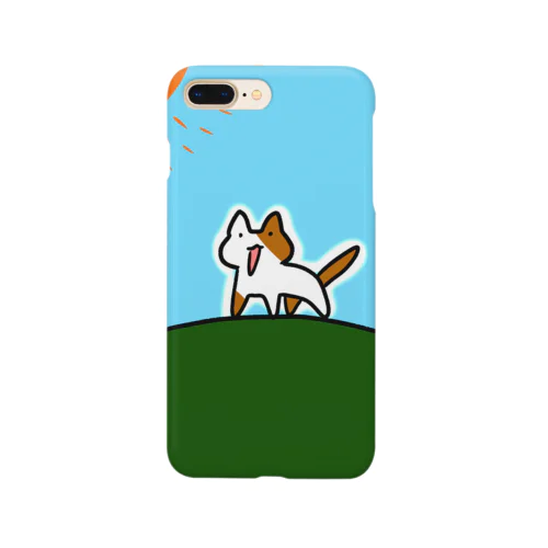 太陽に叫ぶネコ Smartphone Case