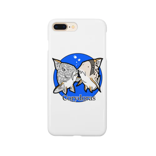 The Cute Corydoras (blue） Smartphone Case