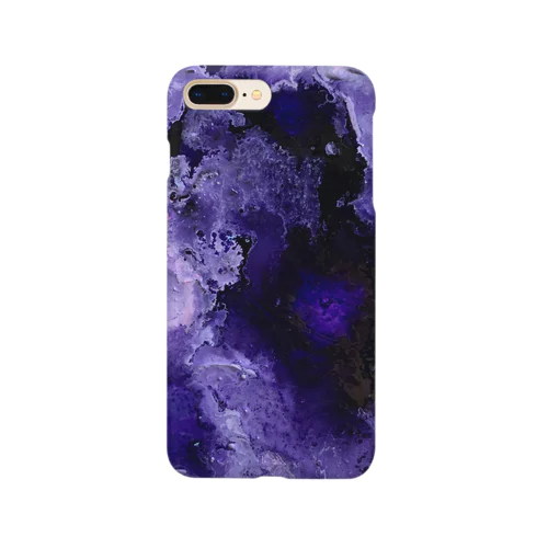 紫水晶 スマホケース