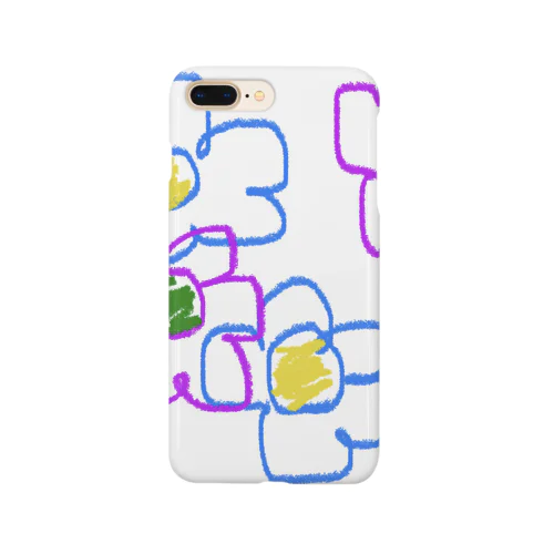 手書きの花 Smartphone Case